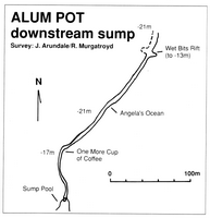Descent 94 Alum Pot Downstream Sump